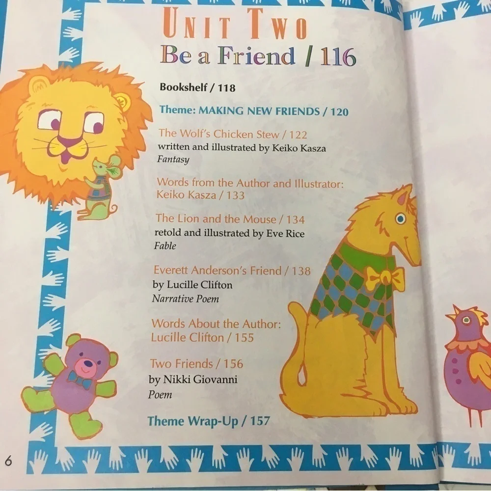 VINTAGE 1996 Book Treasury of Literature Sidewalks Sing Homeschooling Classroom